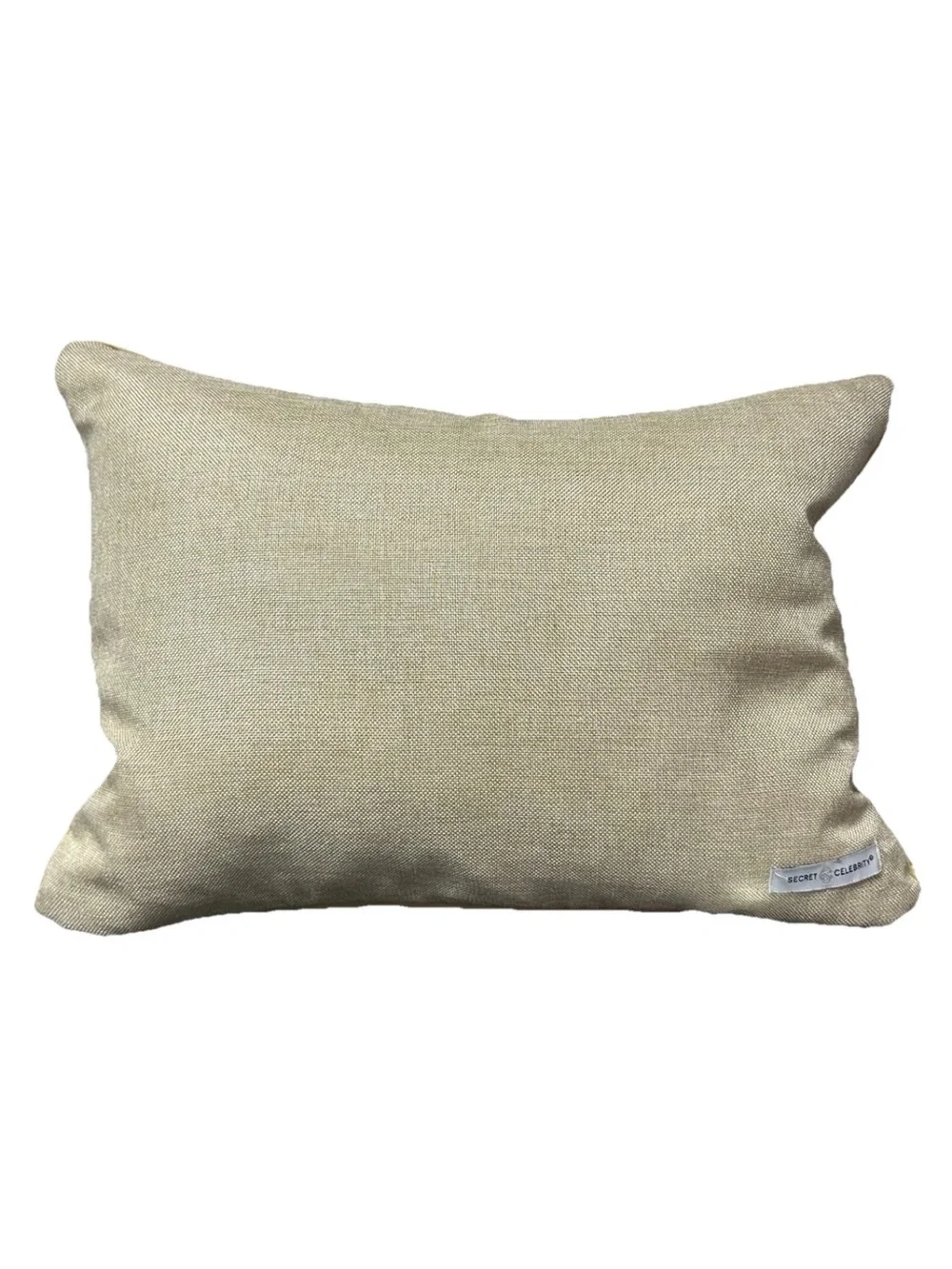 Secret Celebrity Lumbar Pillow Embroidered Christmas Gifts Holly Down Filled 17
